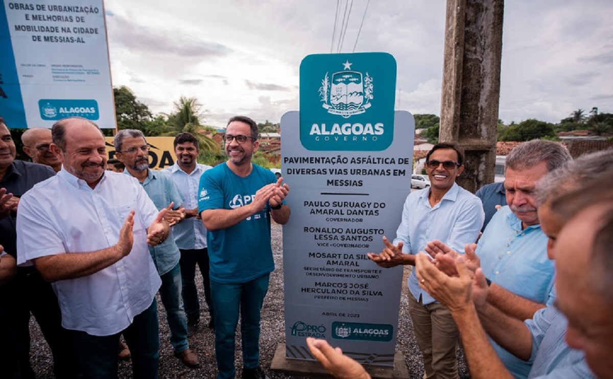 Governo de Alagoas leva mais de R$ 11 milhões em obras de infraestrutura para Messias