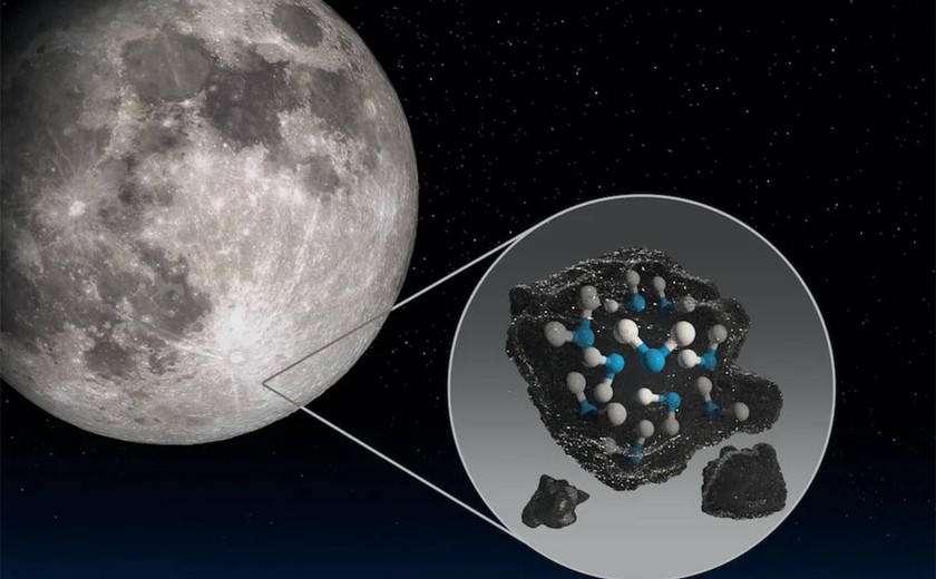 Água na Lua: estudo traz nova teoria sobre a formação de gelo na superfície lunar