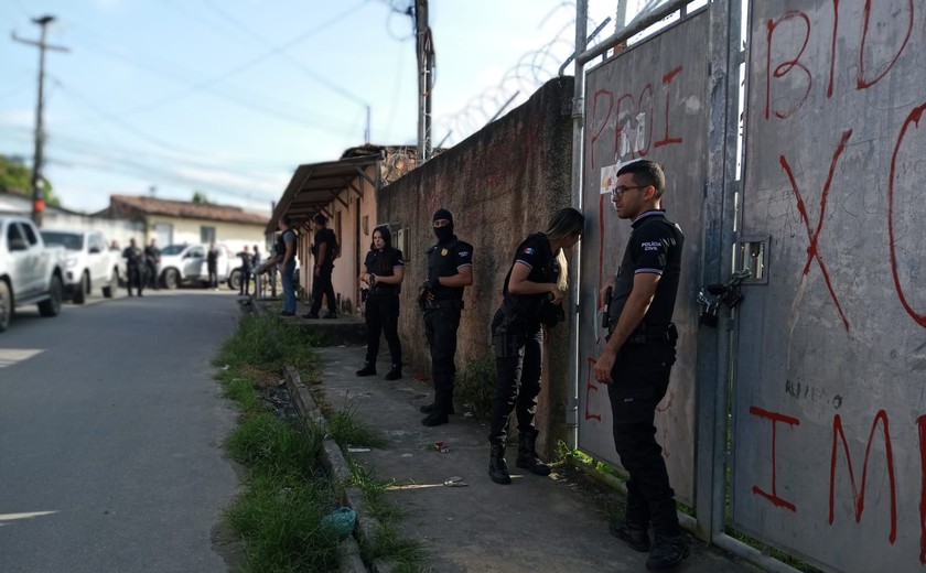 Operação “Satus”: mais de 400 policiais civis participam de ação para prender suspeitos de diversos crimes