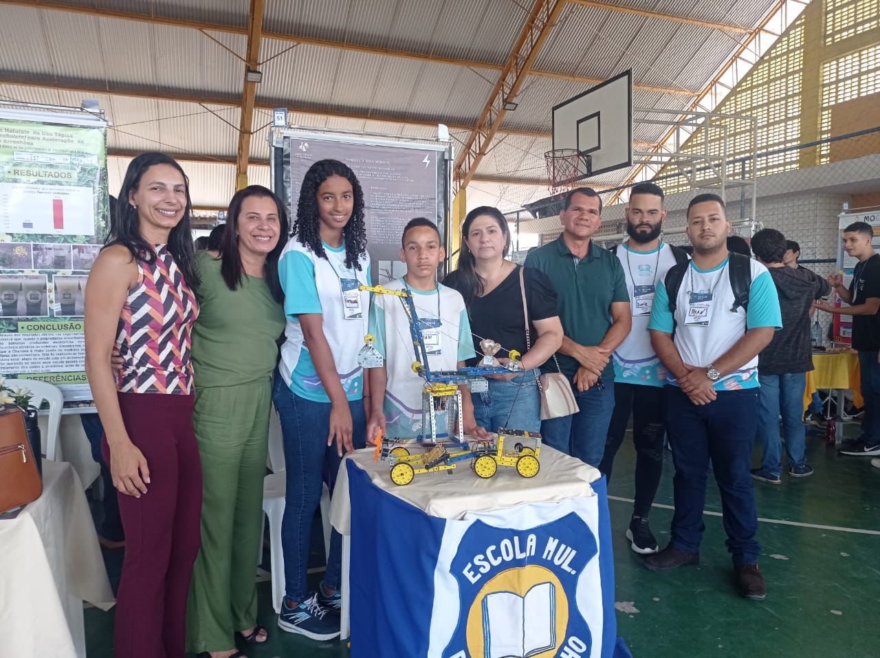 Alunos de escola municipal de Lagoa da Canoa conquistam 4º lugar em Mostra Científica de Tecnologia e Engenharia