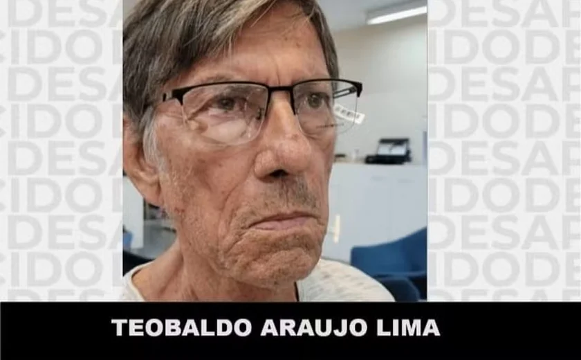 Turista baiano de 83 anos desaparece ao sair de hotel em Maceió