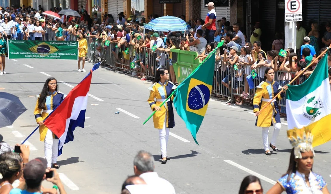 Arapiraca anuncia a programação dos 202 anos da Independência do Brasil