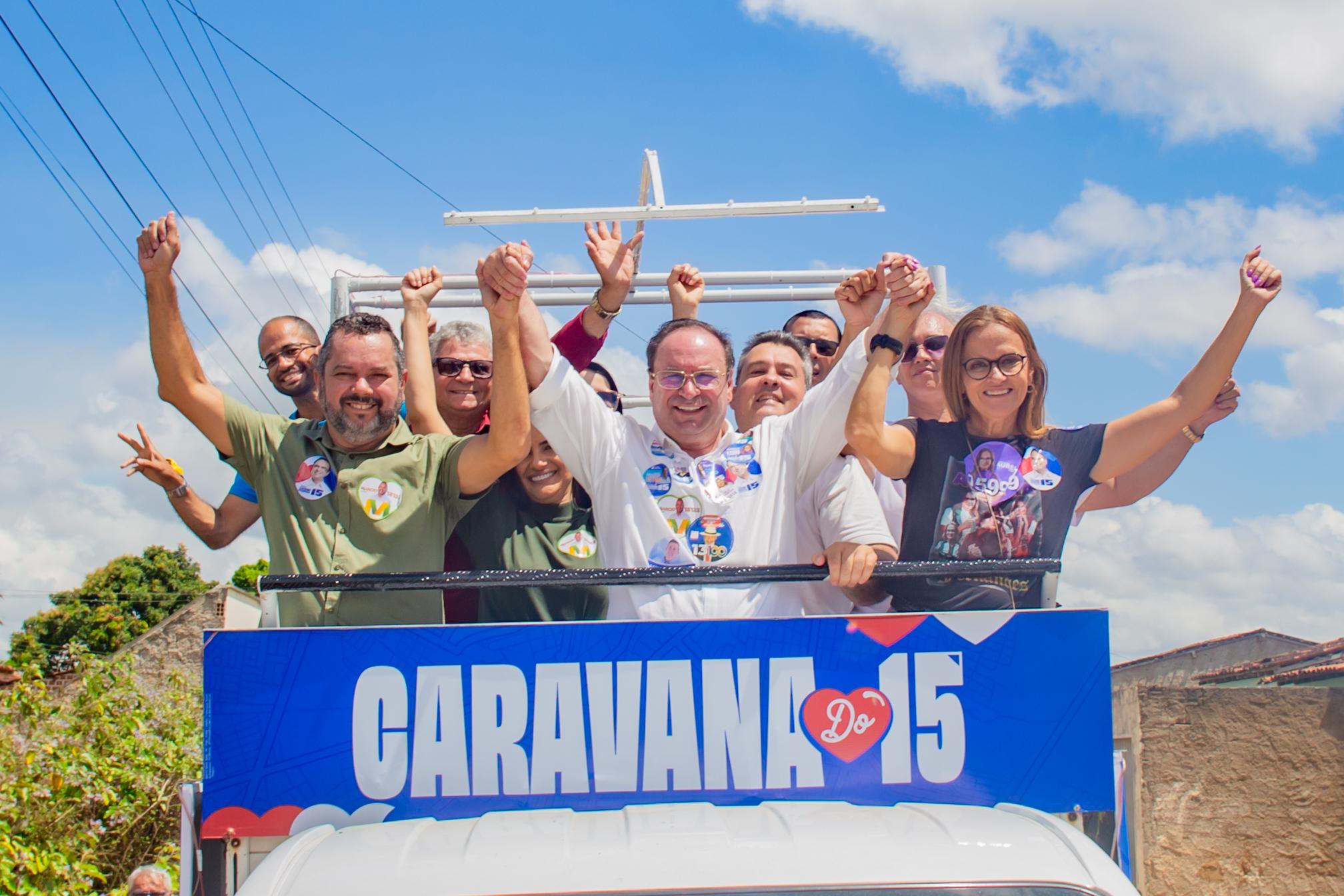 Em caravana por oito povoados de Arapiraca, prefeito Luciano destaca avanços no meio rural