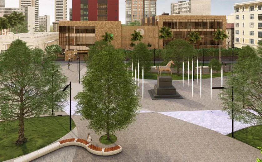 Projeto de reforma da Praça Deodoro resgata história e incentiva o turismo