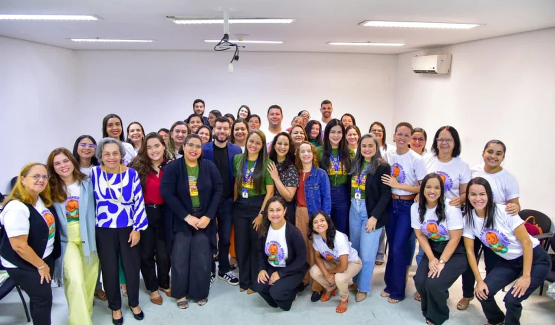 Arapiraca capacita equipes técnicas e fortalece políticas públicas para a Primeira Infância