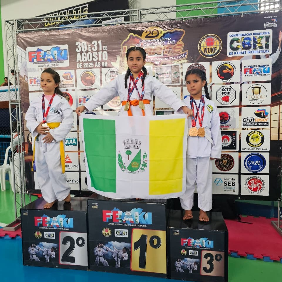 Arapiraquense Vitória é campeã no 20º Campeonato Alagoano de Katarê Interestilos em Maceió