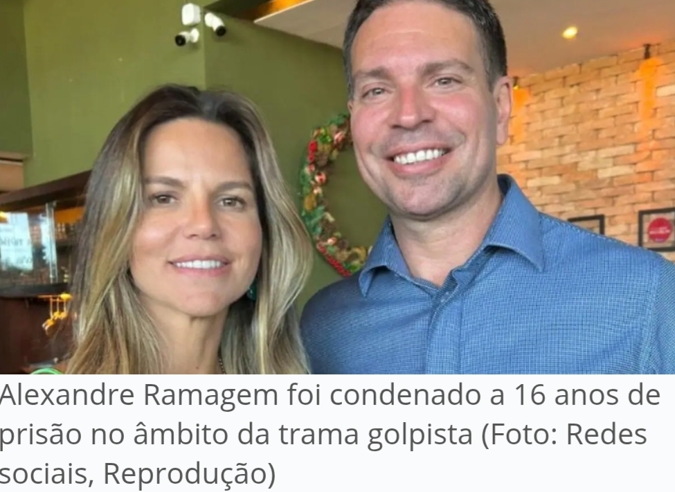 Esposa de Ramagem escancara fuga da família