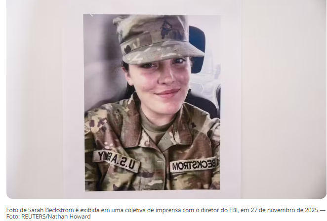 Morre militar que foi baleada em ataque perto da Casa Branca, diz Trump