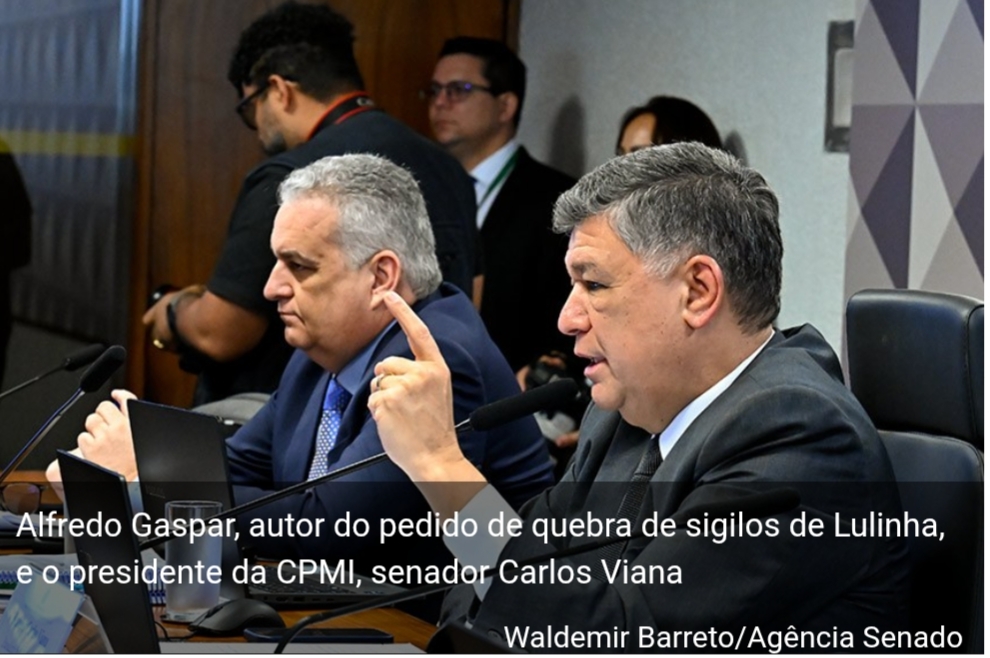 CPMI do INSS vota quebras de sigilo de Lulinha e de 86 alvos e ouve investigados nesta quinta-feira