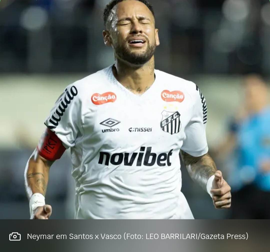 Com dois de Neymar, Santos supera o Vasco na Vila, deixa a lanterna e ganha fôlego no Brasileirão